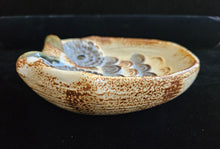 Load image into Gallery viewer, Vintage MCM Midcentury Japanese Stoneware Pottery Ceramic Owl Soap Trinket Dish Bird
