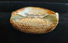 Load image into Gallery viewer, Vintage MCM Midcentury Japanese Stoneware Pottery Ceramic Owl Soap Trinket Dish Bird
