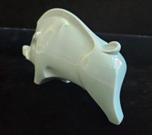 Load image into Gallery viewer, 1980s Yakushigama Japanese Celadon Ceramic Zodiac Year of the Pig Figurine
