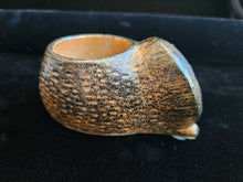 Load image into Gallery viewer, Midcentury Japanese Stoneware Pottery Lion Candle Holders Takahashi Counterpoint

