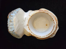 Load image into Gallery viewer, Midcentury Japanese Stoneware Pottery Lion Candle Holders Takahashi Counterpoint
