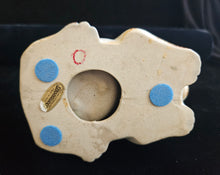 Load image into Gallery viewer, Midcentury Japanese Stoneware Pottery Lion Candle Holders Takahashi Counterpoint
