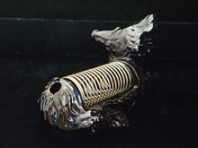 Load image into Gallery viewer, Midcentury 1950s Alco Japan Ceramic Black Cat Kitten Pen &amp; Letter Holder Desktop
