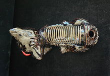 Load image into Gallery viewer, Midcentury 1950s Alco Japan Ceramic Black Cat Kitten Pen &amp; Letter Holder Desktop
