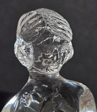 Load image into Gallery viewer, 1930s Cambridge Glass Bashful Charlotte Draped Lady Flower Frog Centerpiece

