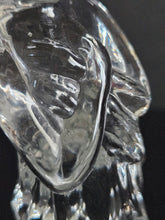 Load image into Gallery viewer, 1930s Cambridge Glass Bashful Charlotte Draped Lady Flower Frog Centerpiece
