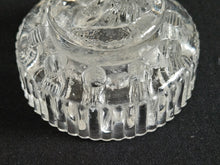 Load image into Gallery viewer, 1930s Cambridge Glass Bashful Charlotte Draped Lady Flower Frog Centerpiece
