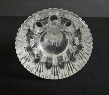 Load image into Gallery viewer, 1930s Cambridge Glass Bashful Charlotte Draped Lady Flower Frog Centerpiece

