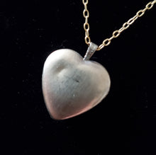 Load image into Gallery viewer, Antique Engraved 14k Gold-Filled Heart Locket Necklace
